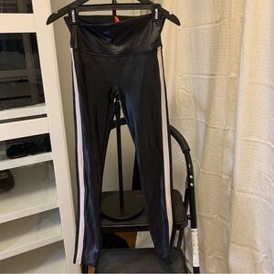 SPANX Black Leggings with Red Tag